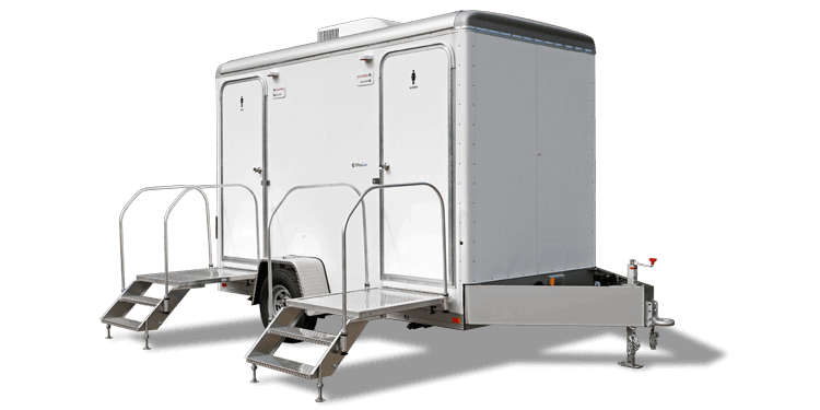Luxury Restroom Trailer Rentals Flint MI